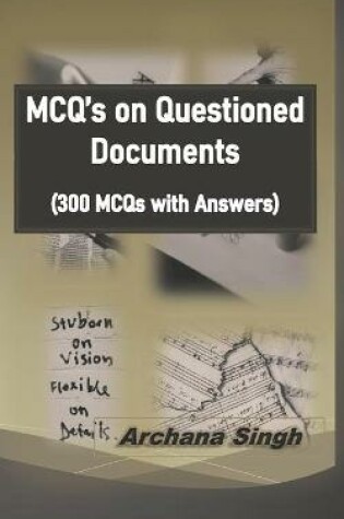 Cover of MCQ's on Questioned Documents