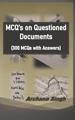 Book cover for MCQ's on Questioned Documents