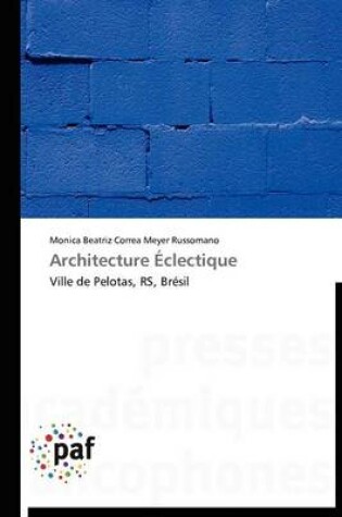 Cover of Architecture Eclectique