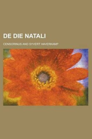 Cover of de Die Natali