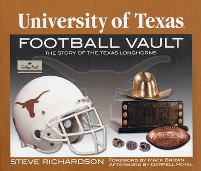 Book cover for The University of Texas Football Vault