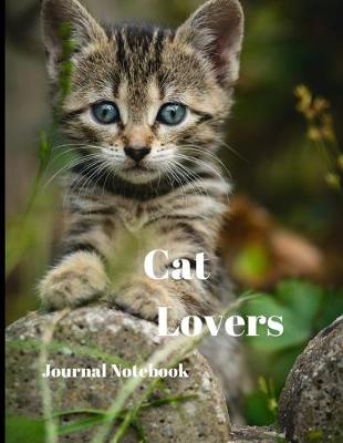 Book cover for Cat Lovers Journal Notebook