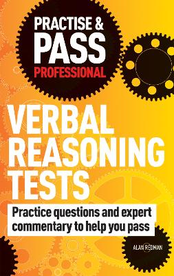 Book cover for Verbal Reasoning Tests