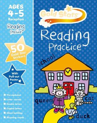 Book cover for Gold Stars Reading Practice Ages 4-5 Reception