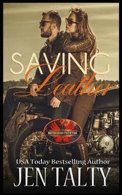Book cover for Saving Leather