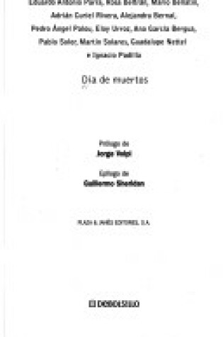 Cover of Dia de Muertos - Antologia del Cuento Mexicano