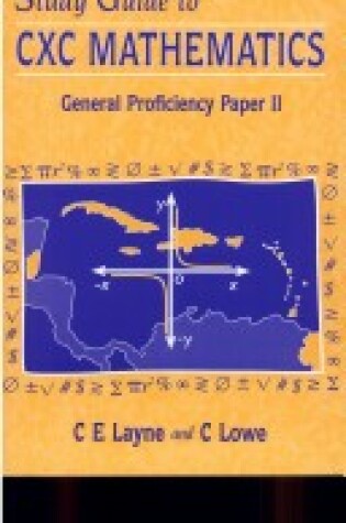 Cover of Study Guide to CXC Mathematics