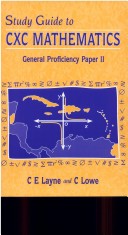 Book cover for Study Guide to CXC Mathematics