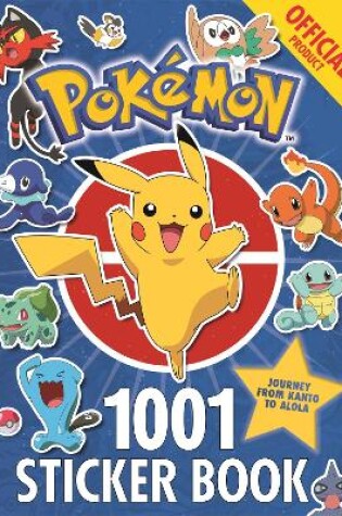 Cover of The Official Pokémon 1001 Sticker Book