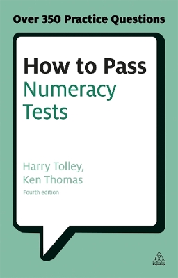 Book cover for How to Pass Numeracy Tests