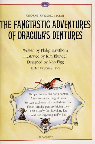 Cover of Fangtastic Adventures of Dracula's Dentures