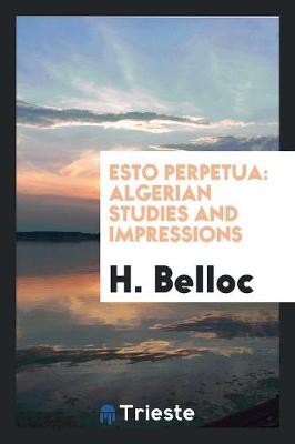 Book cover for Esto Perpetua