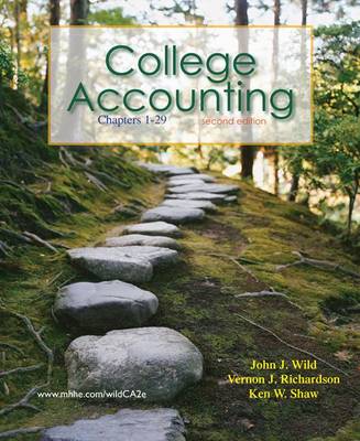 Book cover for College Accounting Ch 1-29 with Annual Report with Connect Access Card