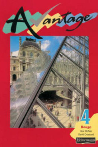 Cover of Avantage 4 Rouge Student Book