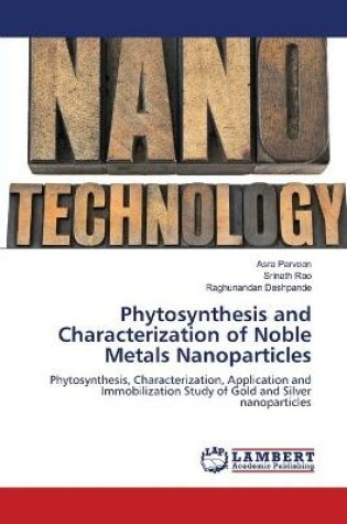 Cover of Phytosynthesis and Characterization of Noble Metals Nanoparticles