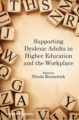 Book cover for Supporting Dyslexic Adults in Higher Education and the Workplace