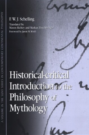 Cover of Historical-critical Introduction to the Philosophy of Mythology