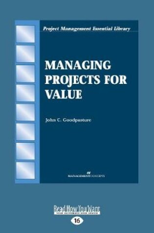 Cover of Managing Projects for Value