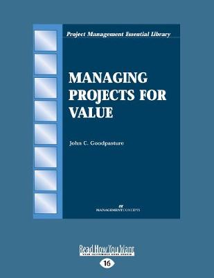 Book cover for Managing Projects for Value