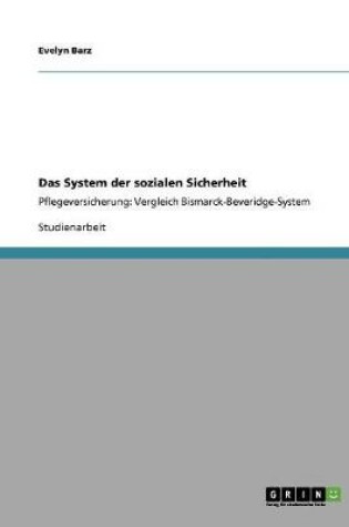 Cover of Das System der sozialen Sicherheit