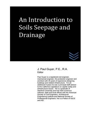 Book cover for An Introduction to Soils Seepage and Drainage