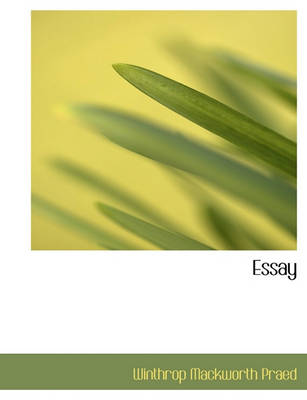 Book cover for Essay