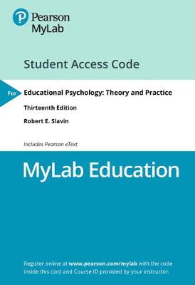 Book cover for Mylab Education with Pearson Etext -- Access Card -- For Educational Psychology