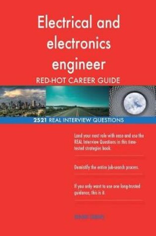 Cover of Electrical and electronics engineer RED-HOT Career; 2521 REAL Interview Question