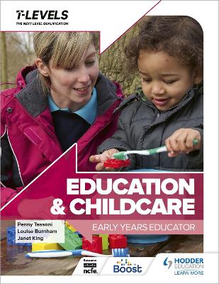 Book cover for Education and Childcare T Level: Early Years Educator