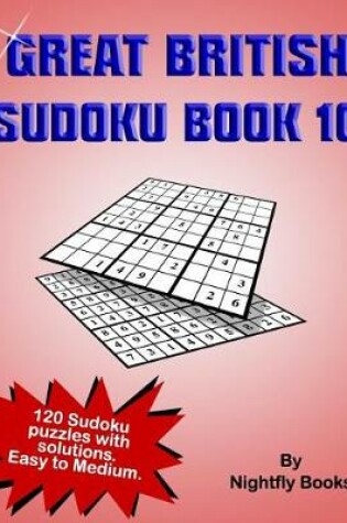 Cover of Great British Sudoku Book 10