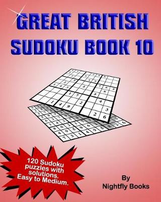 Book cover for Great British Sudoku Book 10