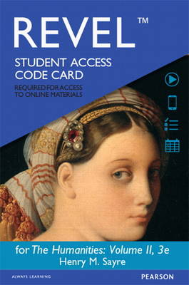 Book cover for Revel for the Humanities - Access Card