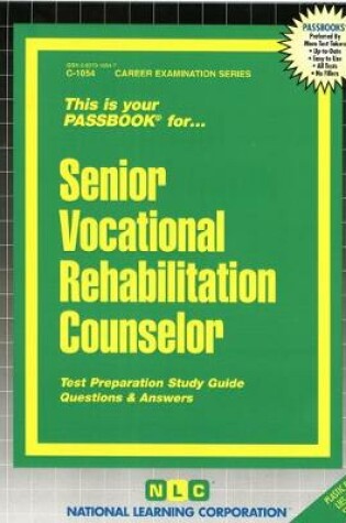 Cover of Senior Vocational Rehabilitation Counselor