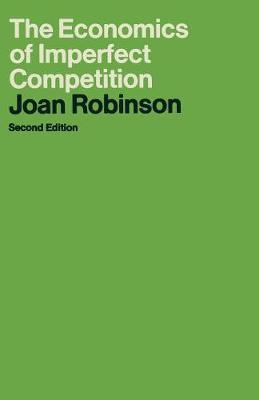 Book cover for The Economics of Imperfect Competition