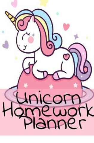 Cover of Unicorn Homework Planner