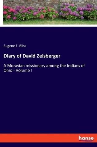 Cover of Diary of David Zeisberger