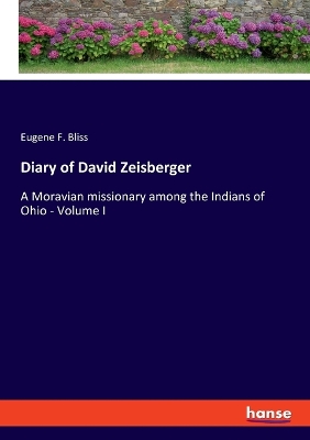 Book cover for Diary of David Zeisberger