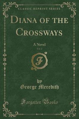 Book cover for Diana of the Crossways, Vol. 2