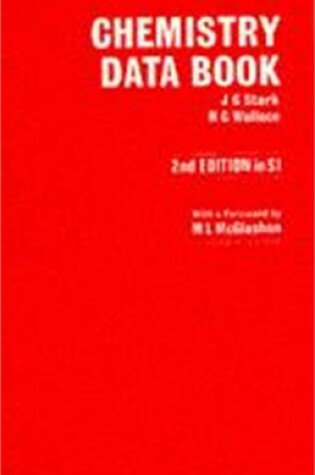 Cover of Chemistry Data Book