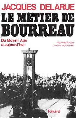 Book cover for Le Metier de Bourreau