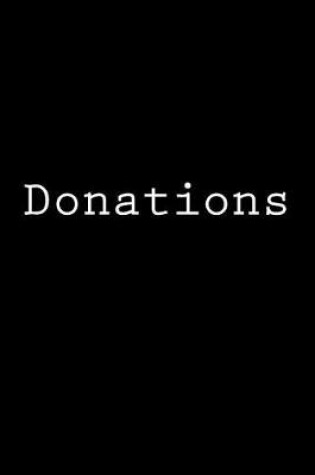 Cover of Donations