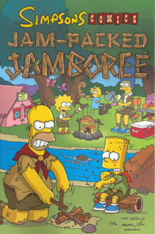 Cover of The Simpsons Comics Jam-packed Jamboree