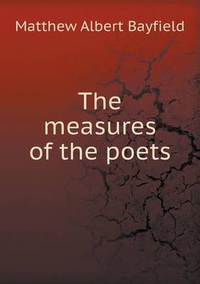 Book cover for The measures of the poets