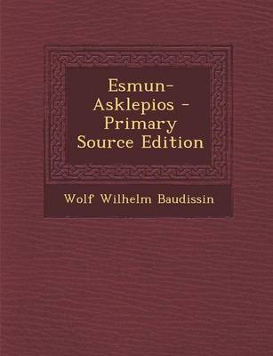 Book cover for Esmun-Asklepios