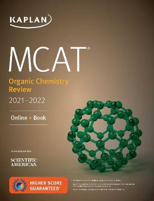 Book cover for MCAT Organic Chemistry Review 2021-2022