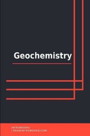 Cover of Geochemistry