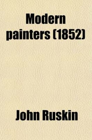 Cover of Modern Painters (1852)