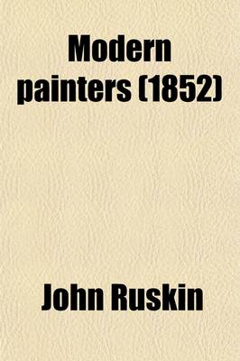 Book cover for Modern Painters (1852)