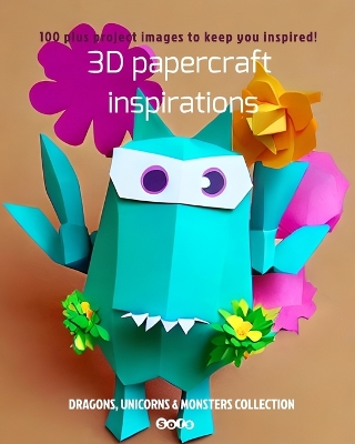 Book cover for 3D papercraft inspirations