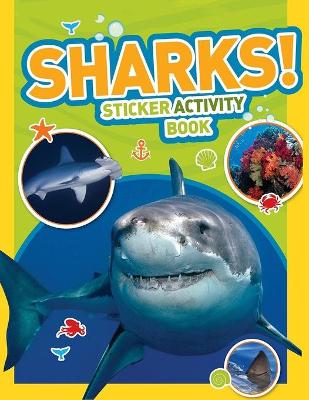 Book cover for Sharks Sticker Activity Book